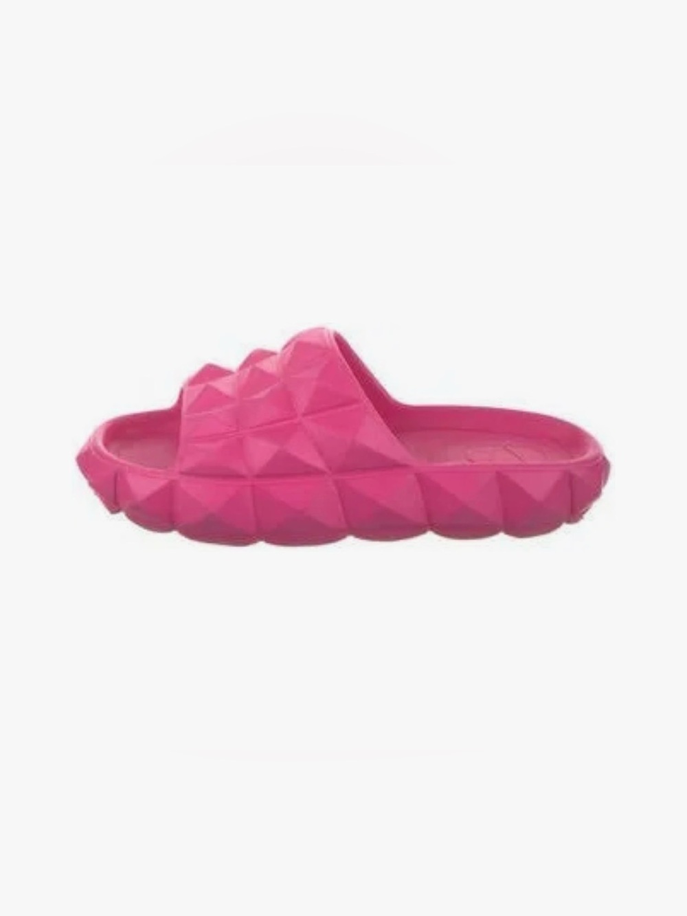 Valentino Garavani Pink Roman Stud Slides Size 36/7